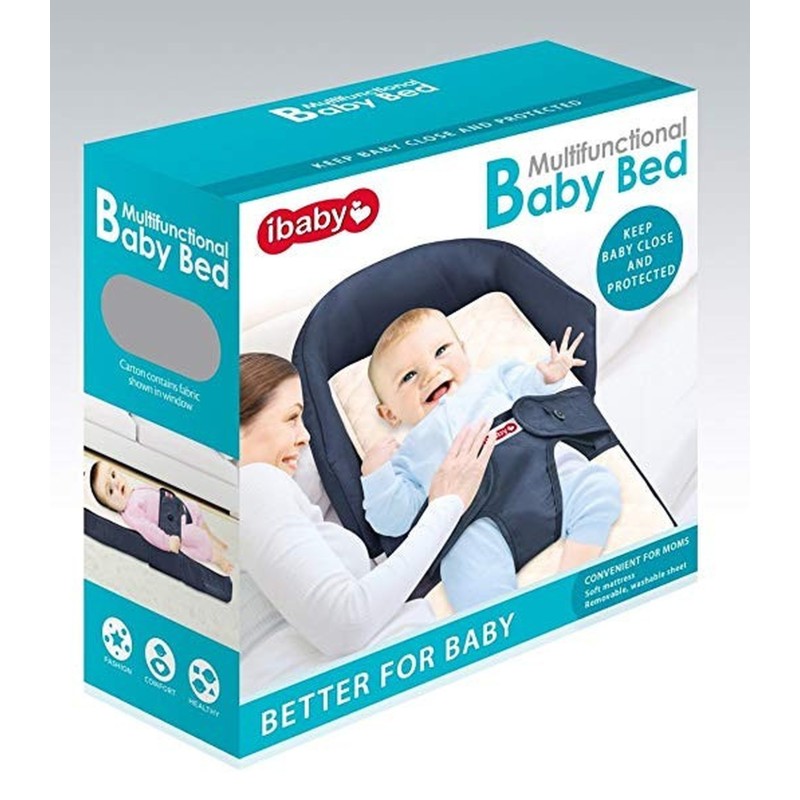 Hniezdo pre deti Multi 5v1 modré ibaby