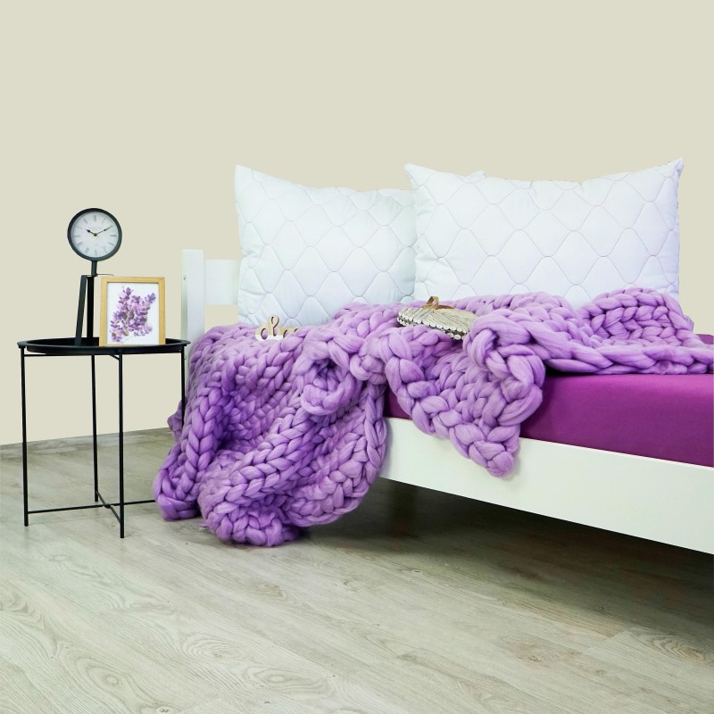 Levanduľový vankúš 50x70 antialergický prešívaný EMI, Vankúš 50x70 cm