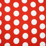 Látka_metráž_bavlna_delux_Dots_červené