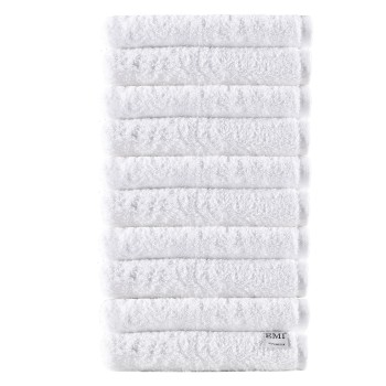 Sada uteráky bavlnené biele 10 ks 50 x 100 cm EMI