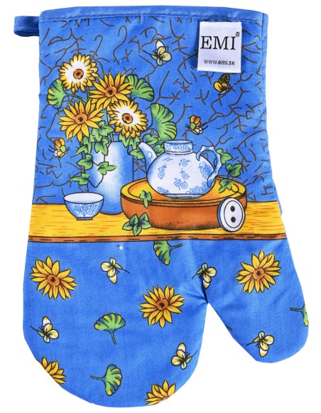 Rokavica standardna modra sončnica