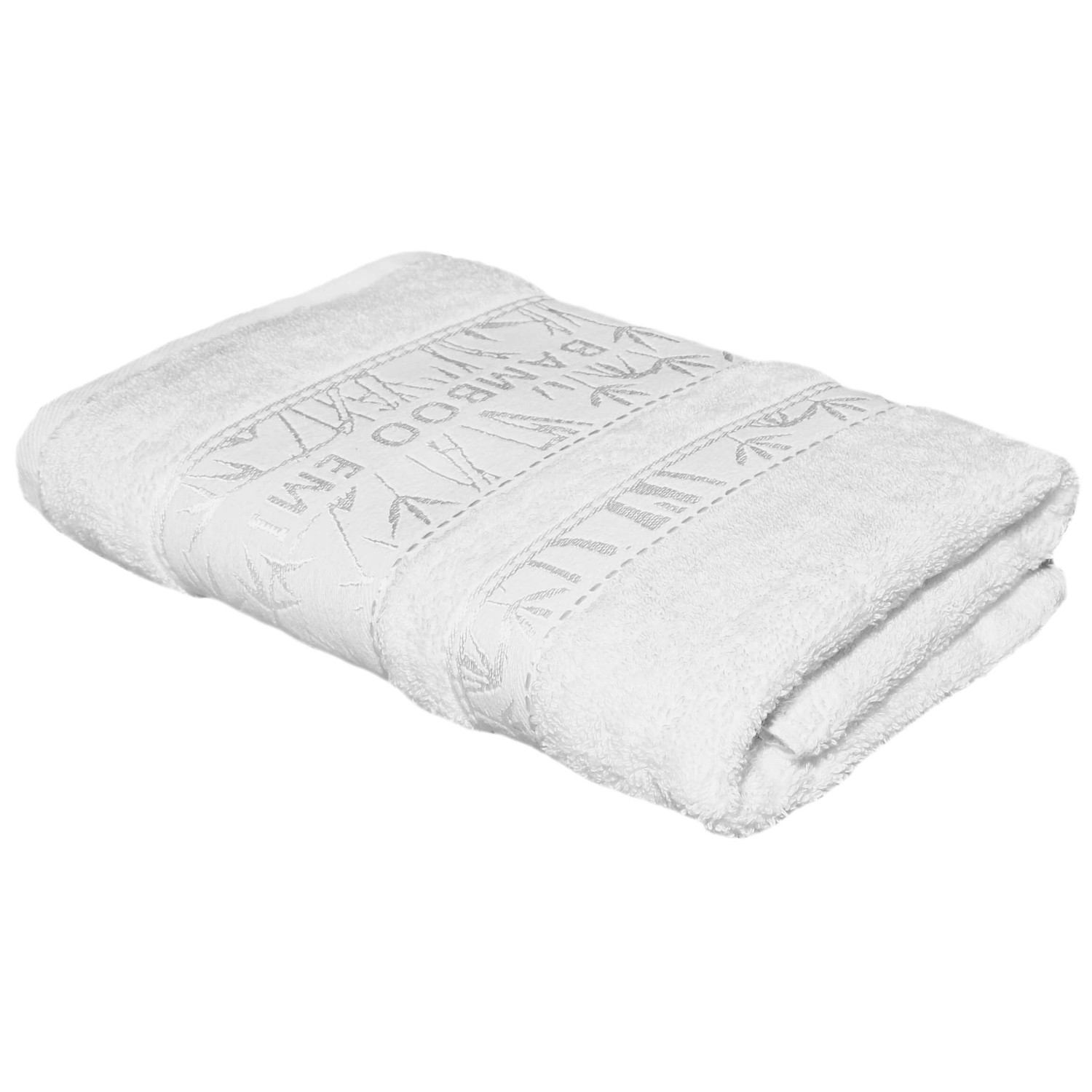 Uterák bamboo biely 50x100 cm EMI