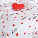 Obliečky bavlnené Love EMI 