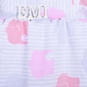 Obliečky detské sloníky ružové EMI