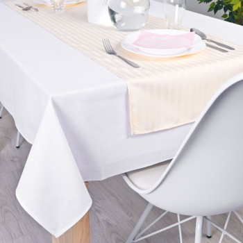 Behúň na stôl krémový Damal 45x140 cm EMI