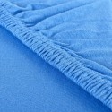 Plachta posteľná modrá jersey EMI