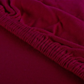 Plachta posteľná bordová jersey EMI