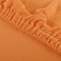 Plachta posteľná oranžová marhuľová jersey EMI