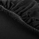 Plachta posteľná čierna jersey EMI