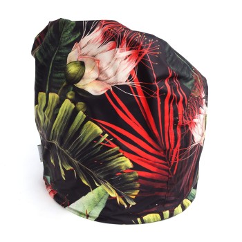 Sedací vak tmavej farby v tvare hrušky Tropic EMI