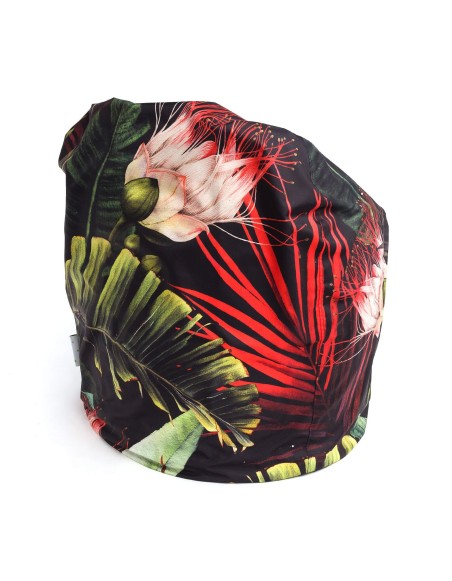 Sedací vak tmavej farby v tvare hrušky Tropic EMI