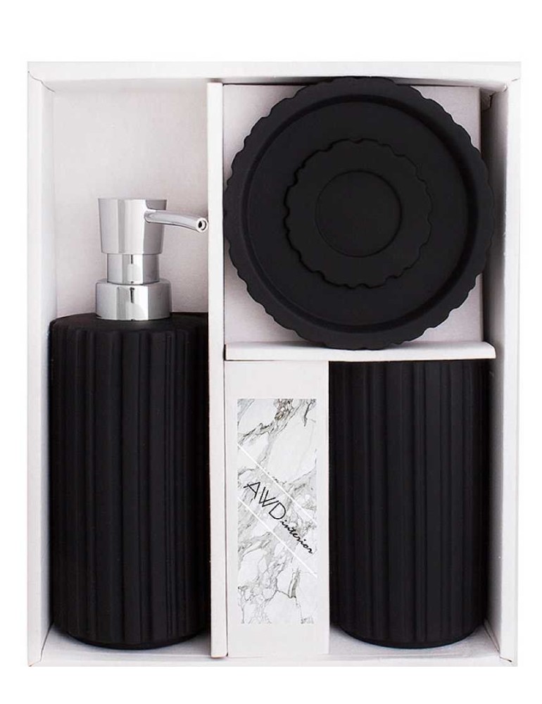 Set dóza Modern čierna AWD