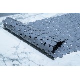 Podložka do sprchy sivá 90x40 cm AWD - môže sa prať v práčke