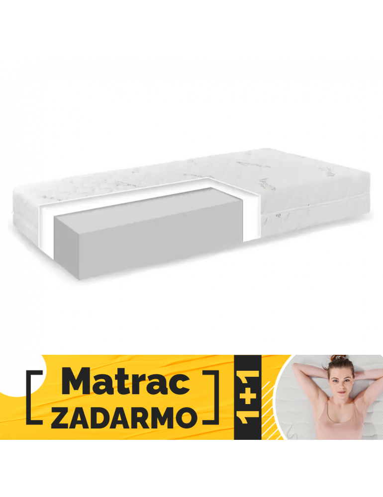Matrac Comfort Aloe Vera EMI 1+1 ZADARMO