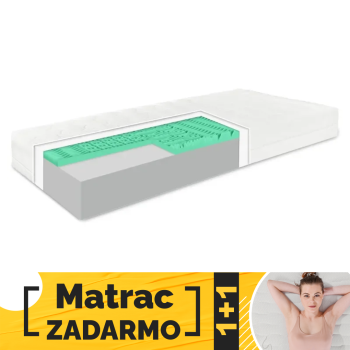 Matrac Memory green EMI 1+1 ZADARMO