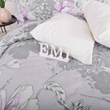 Kvalitné flanelové obliečky Violet EMI s motívom ružových kvetov