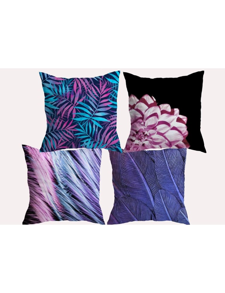 Obliečky na vankúše 40x40 cm Yasmin set 4 ks EMI