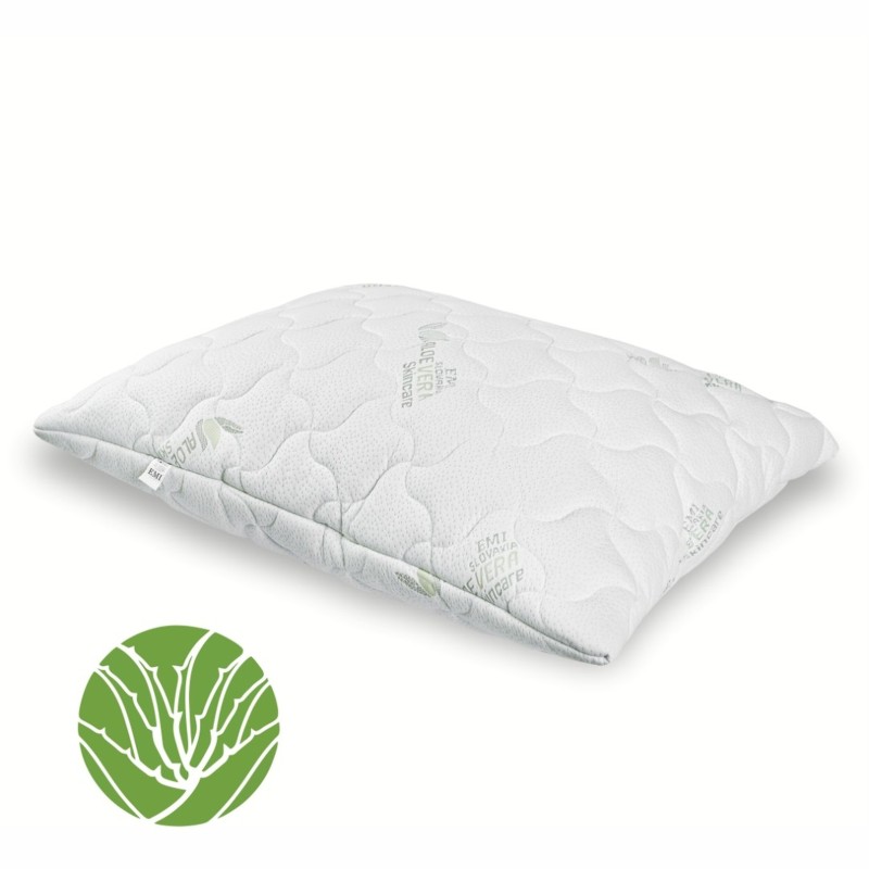 Vankúš prešívaný antialergický Aloe Vera EMI, Vankúš 50x70 cm