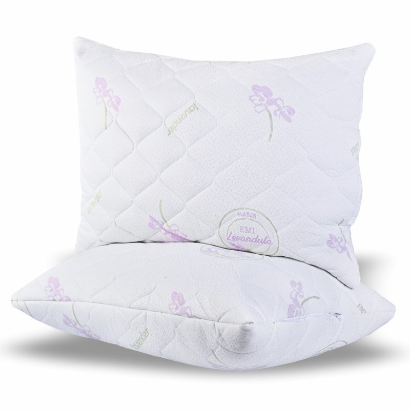 Vankúš prešívaný antialergický Lavender EMI, Vankúš 50x70 cm