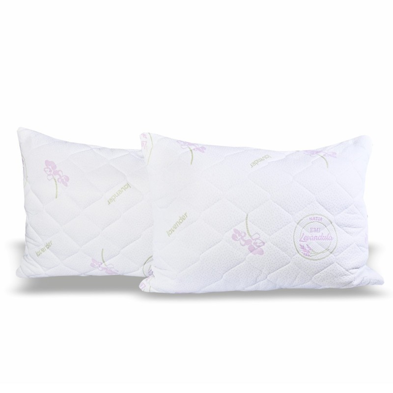Vankúš prešívaný antialergický Lavender EMI, Vankúš 50x70 cm