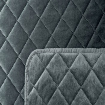 Prehoz na posteľ tmavosivý 200x220 cm