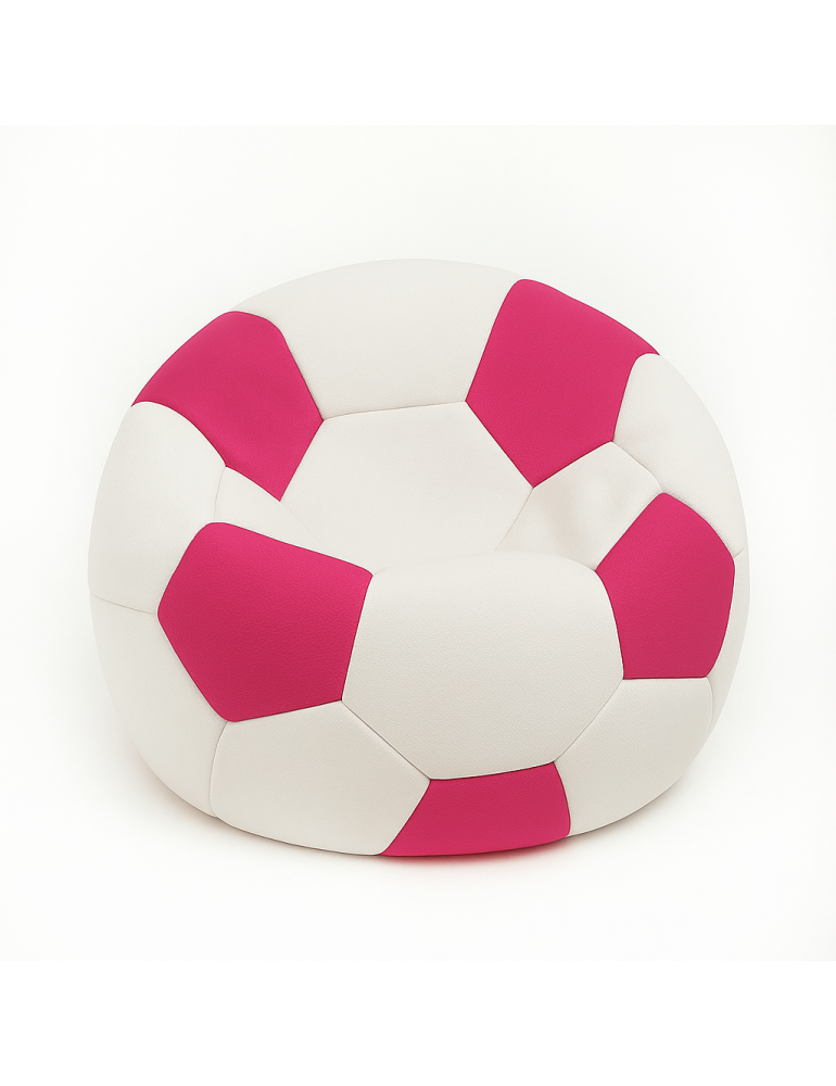 Sedací_vak_futbalová_lopta_malá_bieloružová_EMI Sedací_vak_futbalová_lopta_malá_bieloružová_EMI