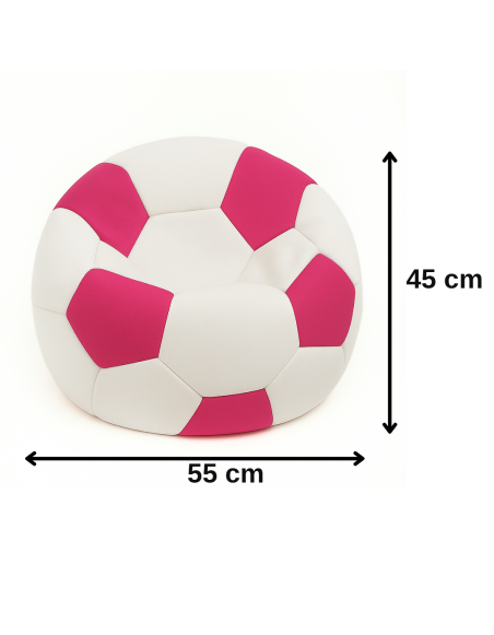 Sedací_vak_futbalová_lopta_malá_bieloružová