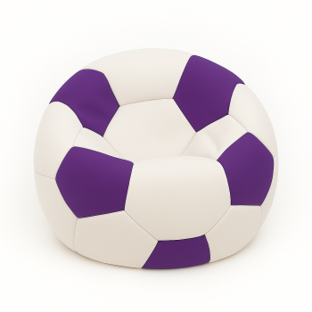 Sedací_vak_futbalová_lopta_malá_bielofialová_EMI