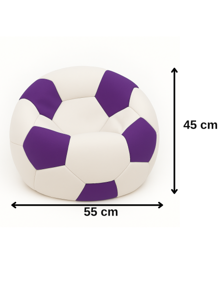 Sedací_vak_futbalová_lopta_malá_bielofialová