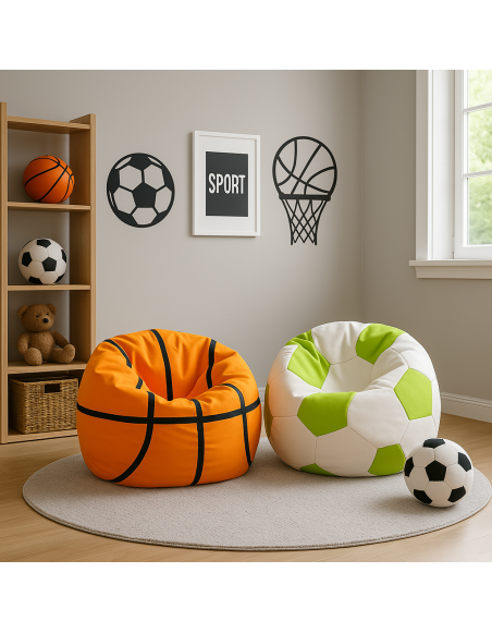 Sedací vak basketbalová lopta