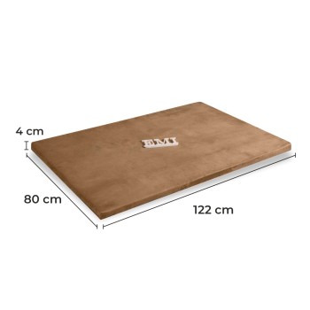 Súprava na záhradné sedenie 3ks hnedá EMI