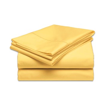 plachta posteľná žltá pevná EMI