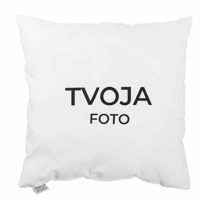 Vankúš s vlastnou fotkou 40x40 cm EMI