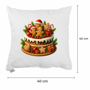 Vianočný vankúš Cake 40x40 cm EMI