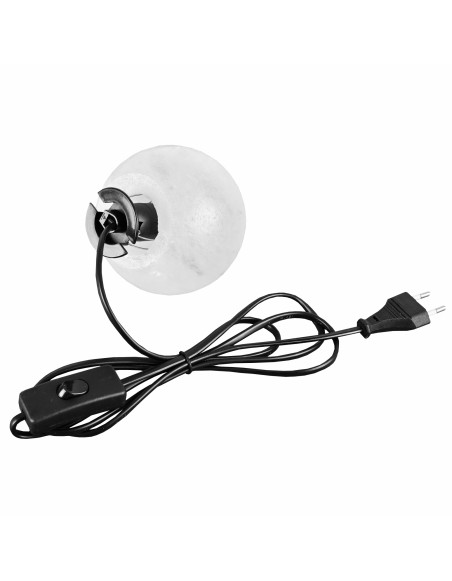 Soľná lampa Mesiac