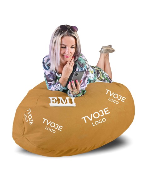 Sedací_vak_hruška_semišová_s_vlastným_logom_EMI