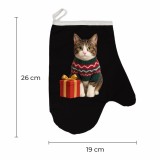 Vianočná kuchynská rukavica Meow EMI