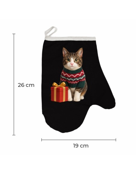 Vianočná kuchynská rukavica Meow EMI