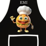 Kuchynská zástera Burger EMI