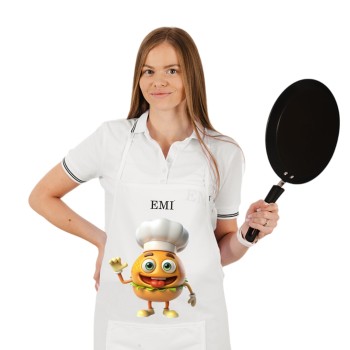 Kuchynská zástera Burger EMI