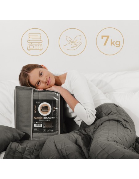 Záťažová prikrývka NoxieBlanket 7kg 140x200 cm EMI