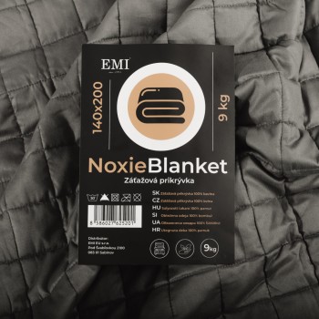 Záťažová prikrývka NoxieBlanket 9kg 140x200 cm EMI