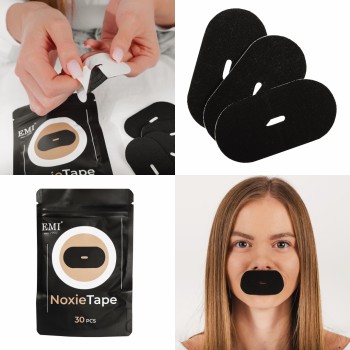 Páska na ústa pre spánok NoxieTape EMI