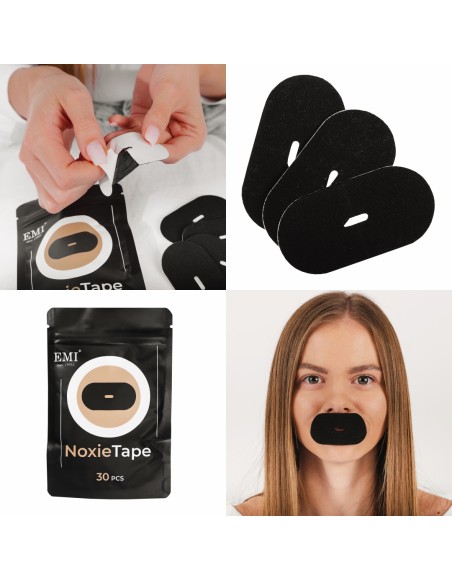 Páska na ústa pre spánok NoxieTape EMI