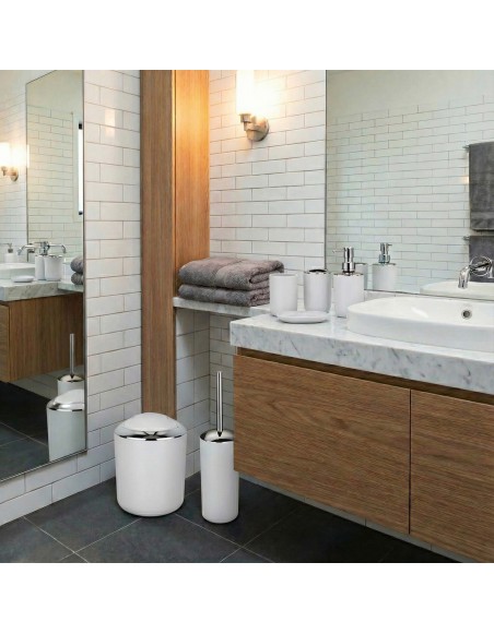 Súprava doplnkov do kúpeľne Levi biela EMI