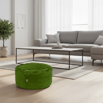 Sedací vak leňošník zelený EMI