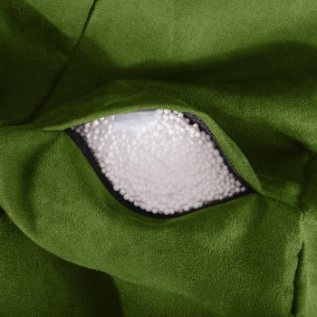 Sedací vak leňošník zelený EMI