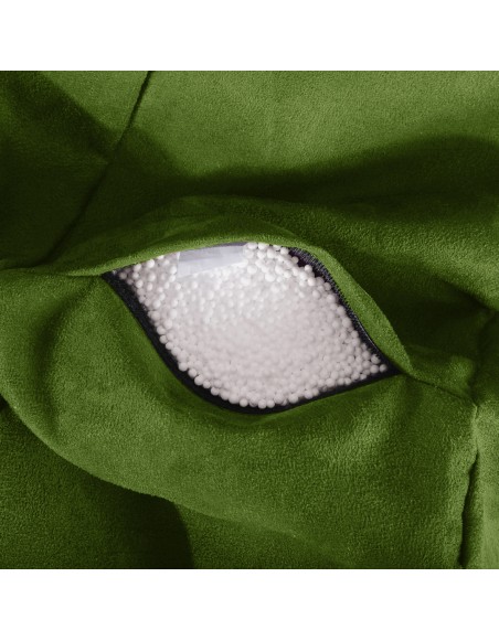 Sedací vak leňošník zelený EMI