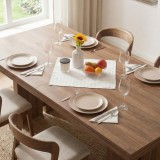 Obrus na stôl 40x40 biely Eden EMI