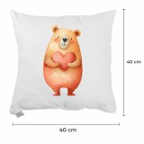 Dekoratívny vankúš Teddy Love 40x40 cm EMI